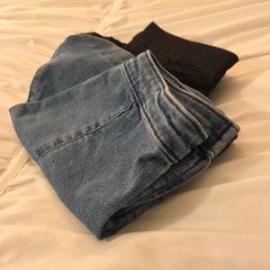 Super cute retro jean shorts